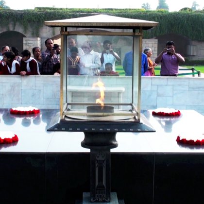 Mahatma Gandhi Memorial in Delhi